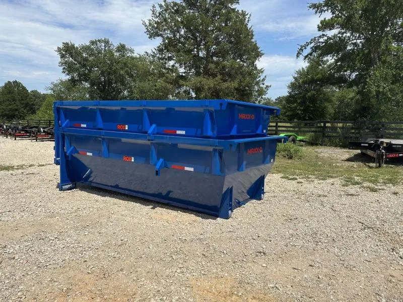 2026 MAXX-D Trailers ROX Roll Off Dumpster Bins 14' - 14 YARD SIGNAL BL 