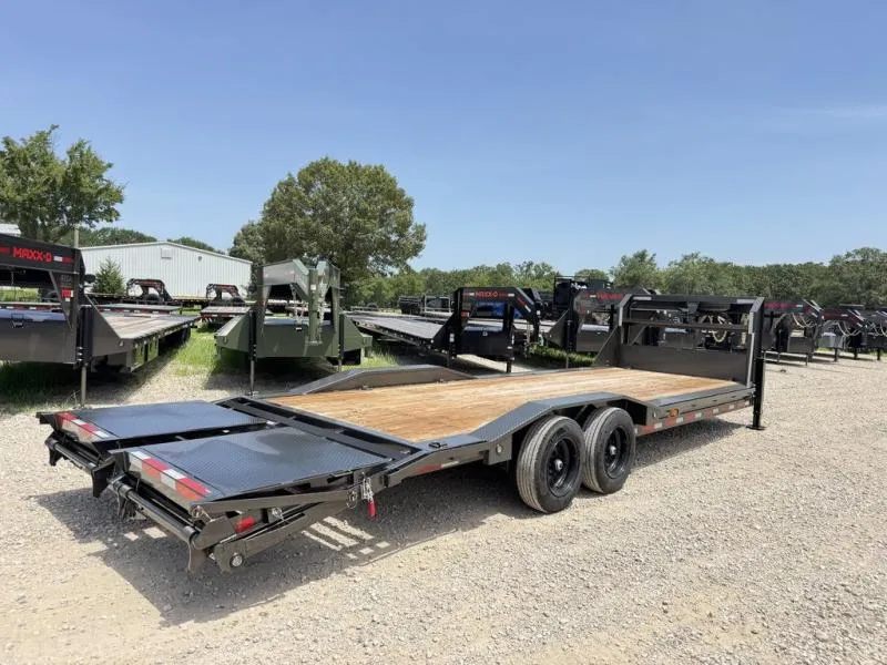 2026 MAXX-D Trailers H8X / H8B 26' X 102" Gooseneck Equipment Trailer 