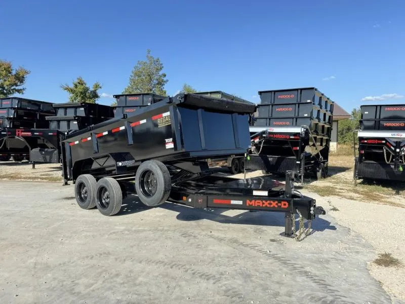 2026 MAXX-D Trailers DJX 14' X 83" X 3' Sides And 7GA Floor Dump Traile