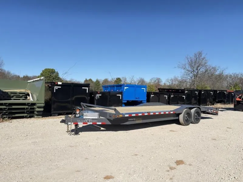 2026 Black Hawk Trailer 24' X 102" 17,280 GVWR Equipment Trailer
