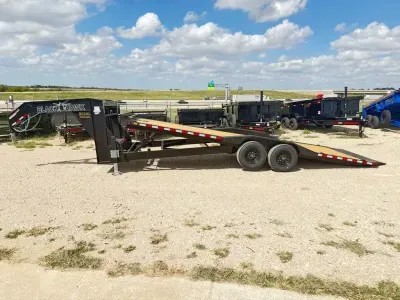 2027 Black Hawk Trailer  GNETL 24' X 102" Hydraulic Power Tilt Gooseneck 