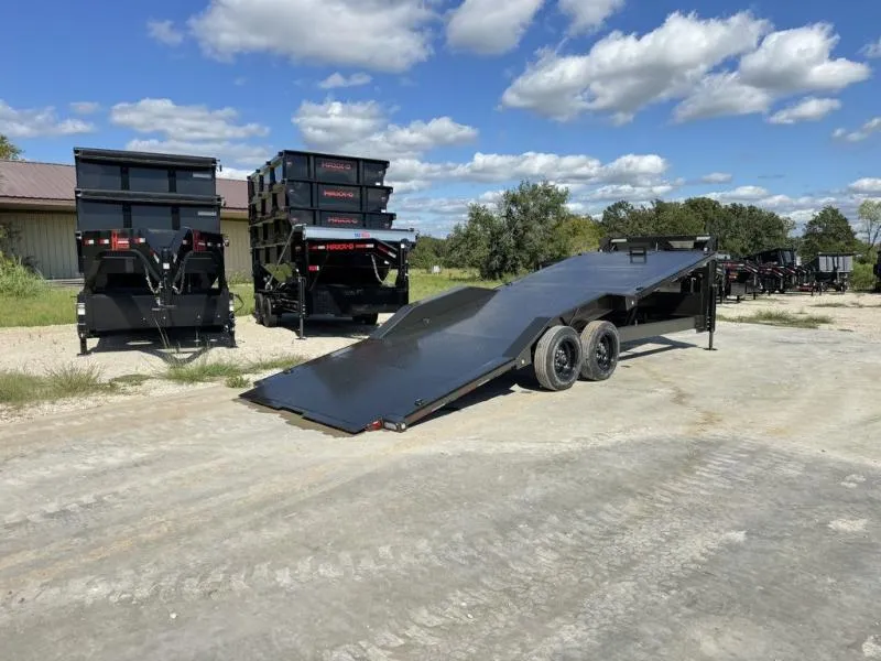 2026 MAXX-D Trailers T8X 24' X 102" 18K GVWR Steel Floor Hydraulic Powe