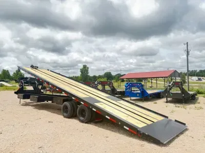 2027 MAXX-D Trailers TDX 40' X 102" Goosenck Deckover Power Tilt / Container Hauler