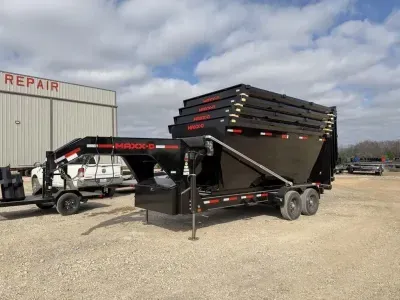 2027 MAXX-D Trailers RSX 16' 21K GVWR WITH 4-20 CUBIC YARD BINS
