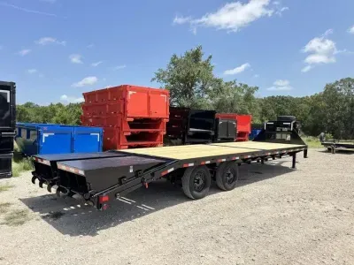 2026 HT Trailers 30' X 102" Gooseneck Deckover Flatbed (SUPER SINGLES)