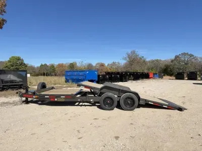 2027 MAXX-D Trailers G8X / G8B 22' X 83" 16K GVWR Gravity Tilt Gray 