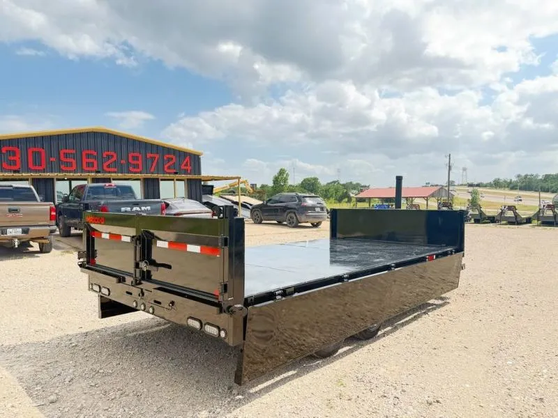 2027 MAXX-D Trailers D9X 16' X 96" Deckover Telescoping Dump Trailer W/ 