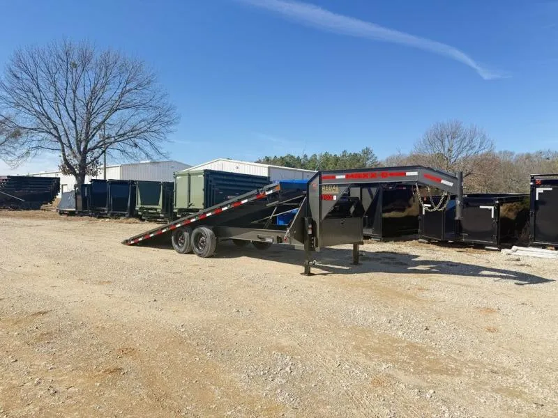 2026 MAXX-D Trailers TOX 22' X 102" 18K GVWR Gooseneck Deckover Hydraul 