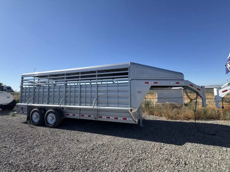 2025 GR Trailers STOCK-GN T6983 Stock / Stock Combo Trailer
