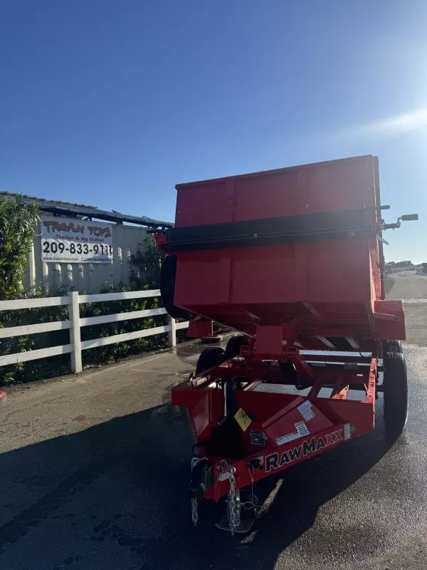 2026 RawMaxx DUMP-TDM T7118 Dump Trailer
