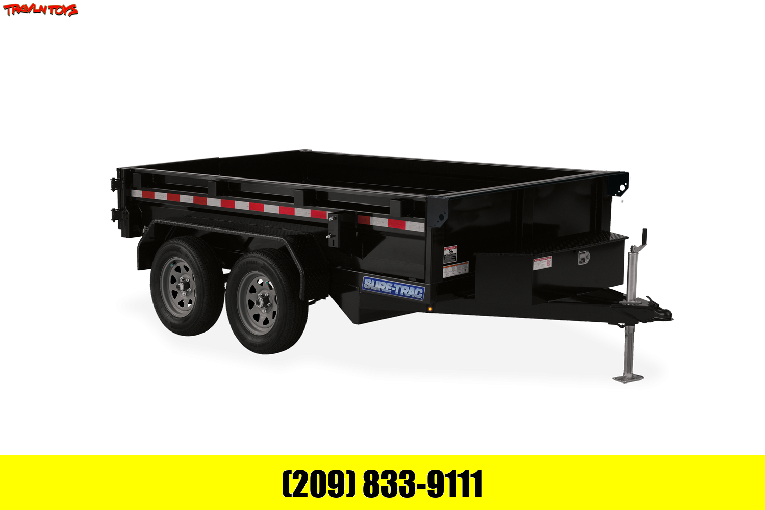 2023 Sure-Trac 5 x 10 Low Profile Homeowner Dump Trailer 7K TA Single Ram 2023 Sure-Trac 5 x 10 Low Profile Homeowner Dump Trailer 7K TA Single Ram