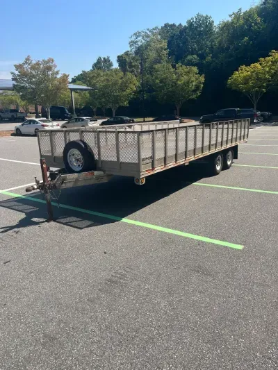 1999 Alum-Line Trailers Aluminum open trailer General Trailers
