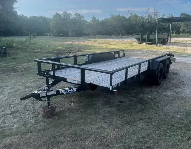 2023 Top Hat 83 x 16 Tander Axle Bumper Pull Utility Trailer