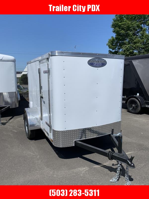 2021 Continental Cargo 5 X 8 S/A RAMBLER 3K WHITE DOORS Enclosed Cargo Trailer 2021 Continental Cargo 5 X 8 S/A RAMBLER 3K WHITE DOORS Enclosed Cargo Trailer