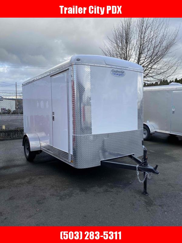2021 Continental Cargo 6x12 3k CARGO WHITE Enclosed Cargo Trailer 2021 Continental Cargo 6x12 3k CARGO WHITE Enclosed Cargo Trailer