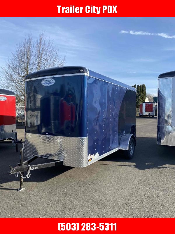 2021 Continental Cargo 6X12 3K INDIGO BLUE RAMP TALL Enclosed Cargo Trailer 2021 Continental Cargo 6X12 3K INDIGO BLUE RAMP TALL Enclosed Cargo Trailer