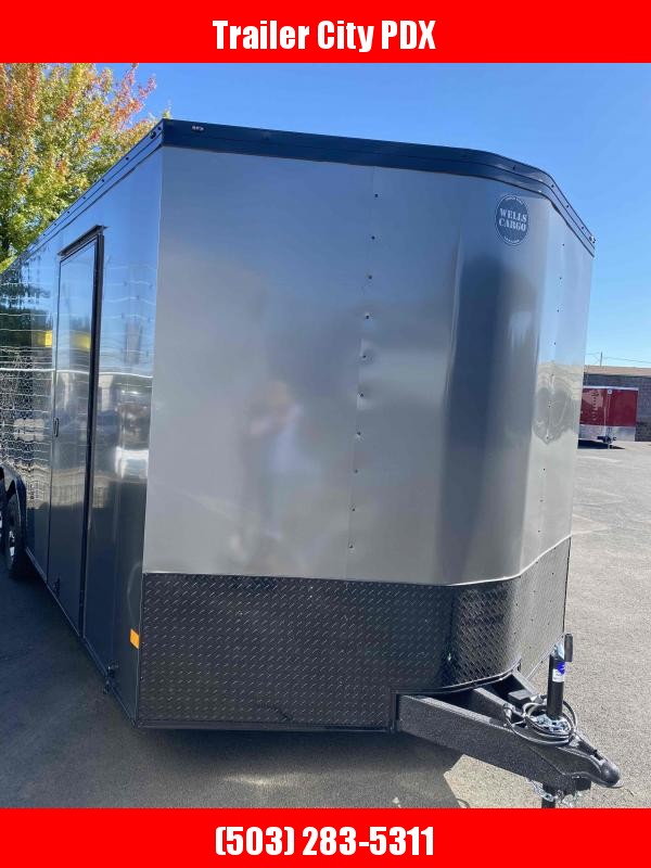 Wells Cargo 85 X 20 10K RAMP PHANTOM PACKAGE Enclosed Cargo Trailer Wells Cargo 85 X 20 10K RAMP PHANTOM PACKAGE Enclosed Cargo Trailer