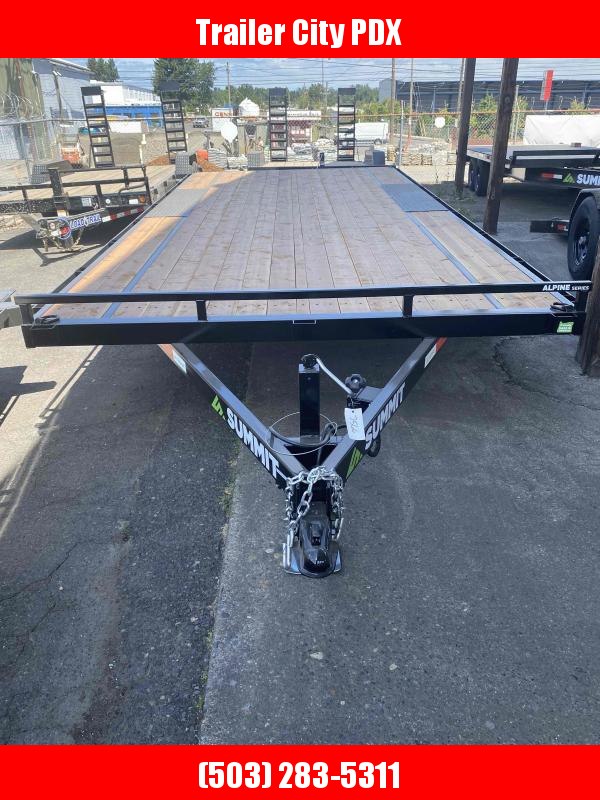 Summit 8.5 X 18 7K DECKOVER Flatbed Trailer Summit 8.5 X 18 7K DECKOVER Flatbed Trailer