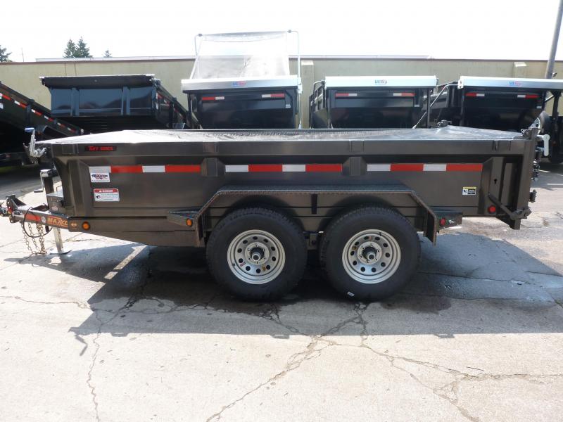 MAXXD 6 X 12 12K DUMP. TARP. RAMPS GRAY METALLIC Near Me Trailer