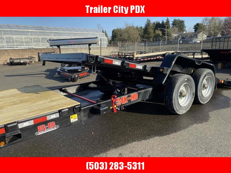 BEHNKE B-B 24K Tilt Flatbed Trailer BEHNKE B-B 24K Tilt Flatbed Trailer