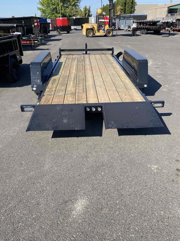 2022 Fabform 16' SPLIT TILT10K Flatbed Trailer Near Me