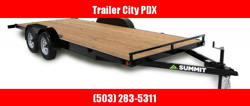 SUMMIT ALPINE 7 X 18 7K FLATBED TRAILER SUMMIT ALPINE 7 X 18 7K FLATBED TRAILER
