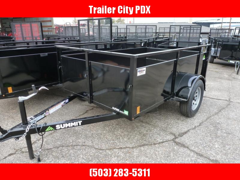 Summit 5 X 8 3K UTILITY WITH SPLIT RAMPS Trailer Summit 5 X 8 3K UTILITY WITH SPLIT RAMPS Trailer
