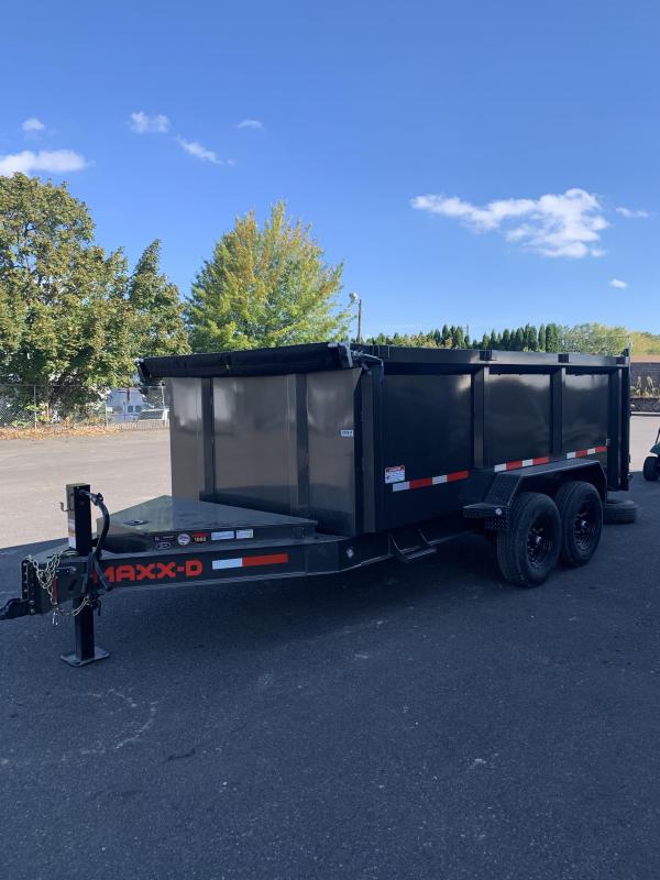2021 MAXXD DJX 14' X 83" 14K IBeam Dump Trailer 4' Sides Near Me