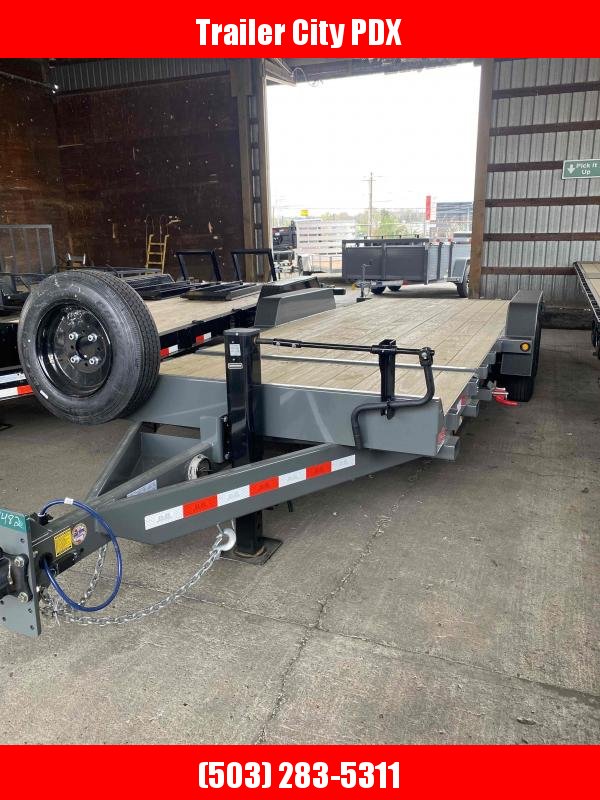 2022 Behnke 7 X 22 16K SPLIT TILT Flatbed Trailer 2022 Behnke 7 X 22 16K SPLIT TILT Flatbed Trailer