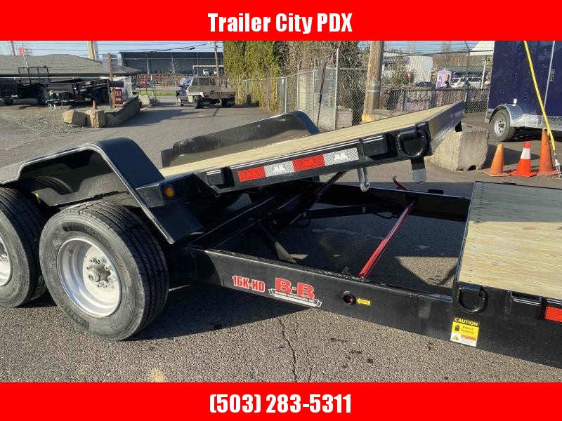 BEHNKE B-B 16K TILT 22' FLATBEDS Flatbed Trailer BEHNKE B-B 16K TILT 22' FLATBEDS Flatbed Trailer