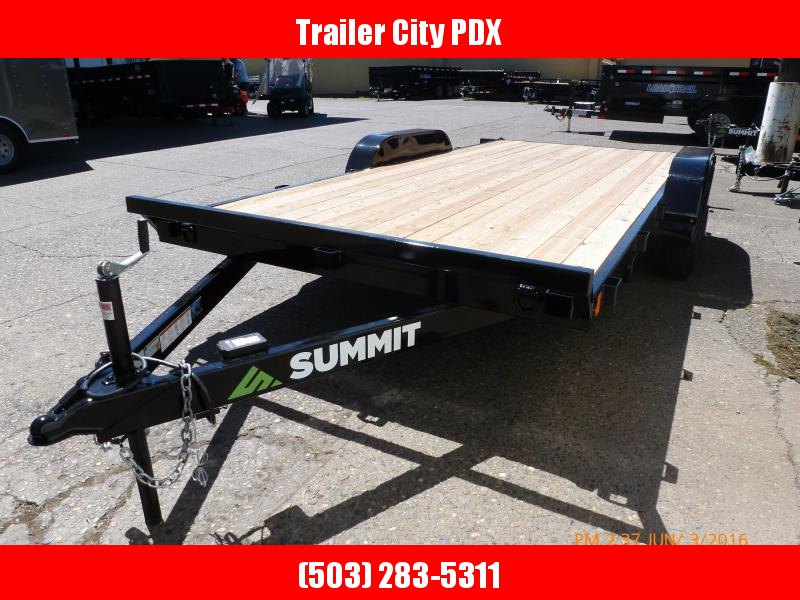 2020 Summit 7x16 7k Flatbed w/Ramps 2020 Summit 7x16 7k Flatbed w/Ramps