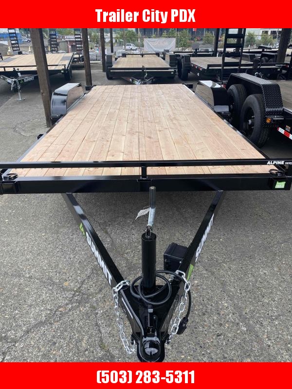 Summit 7X18 7K FLATBED REMOVABLE FENDERS Equipment Trailer Summit 7X18 7K FLATBED REMOVABLE FENDERS Equipment Trailer