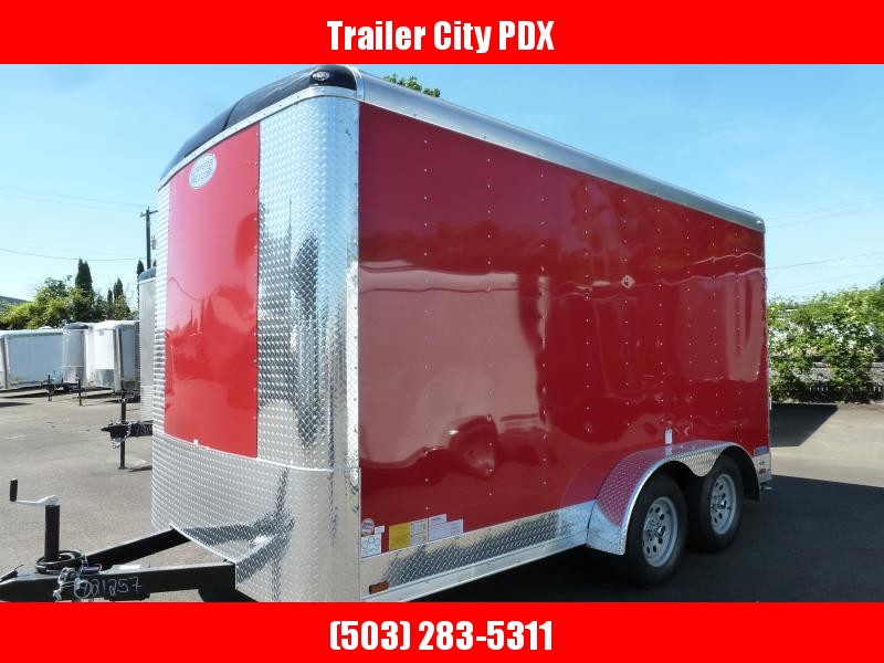 2020 Continental Cargo 7 X 14 7K RAMP TALL RED Enclosed Cargo Trailer 2020 Continental Cargo 7 X 14 7K RAMP TALL RED Enclosed Cargo Trailer