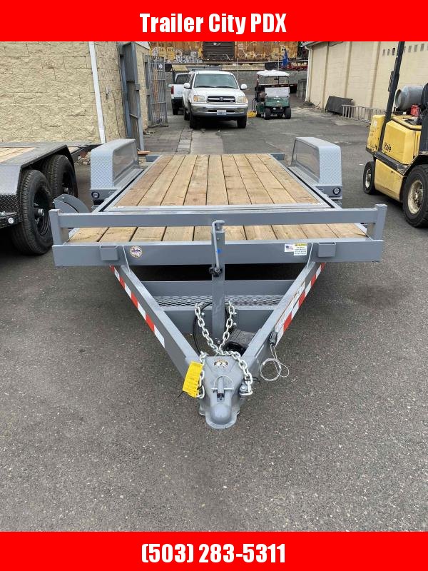 18' FULL DECK TILT-10K Flatbed Trailer 18' FULL DECK TILT-10K Flatbed Trailer