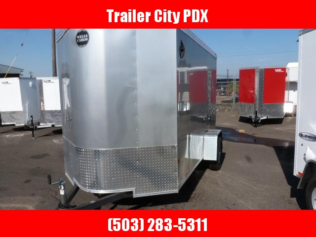 6 X 10 3K SILVER FROST ENCLOSED CARGO TRAILER WITH V-FRONT/RAMP 6 X 10 3K SILVER FROST ENCLOSED CARGO TRAILER WITH V-FRONT/RAMP