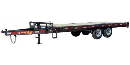 MAXXD DOX - 8.5 x 24 14K I-Beam Deckover Trailer 