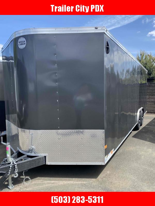 2023 Wells Cargo 8.5 X 24 10K RAMP CHARCOAL Car / Racing Trailer 2023 Wells Cargo 8.5 X 24 10K RAMP CHARCOAL Car / Racing Trailer