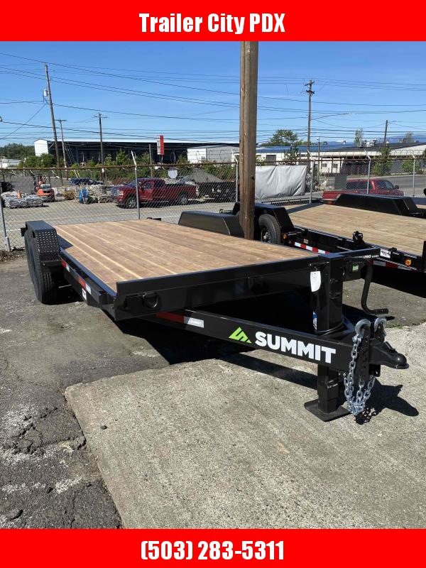 Summit 7 X 18 14K FLATBED Flatbed Trailer Summit 7 X 18 14K FLATBED Flatbed Trailer
