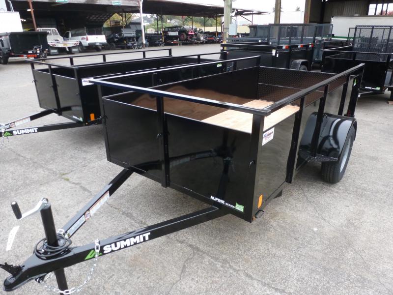 5 X 10 3K UTILITY TRAILER WITH SPLIT GATE/RAMPS