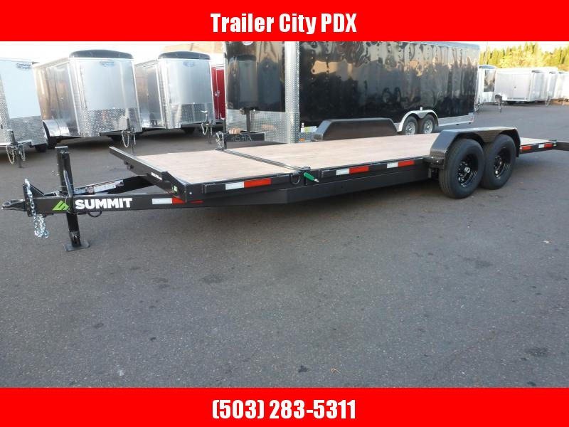 Summit DPSTB722TA5 Split Tilt Trailer Summit DPSTB722TA5 Split Tilt Trailer