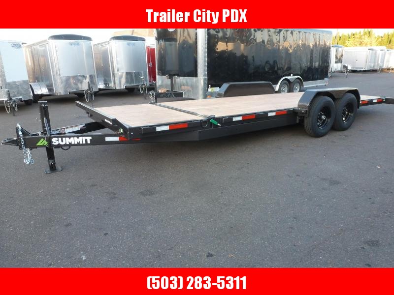 Summit DPSTB722TA5 Split Tilt Trailer Summit DPSTB722TA5 Split Tilt Trailer