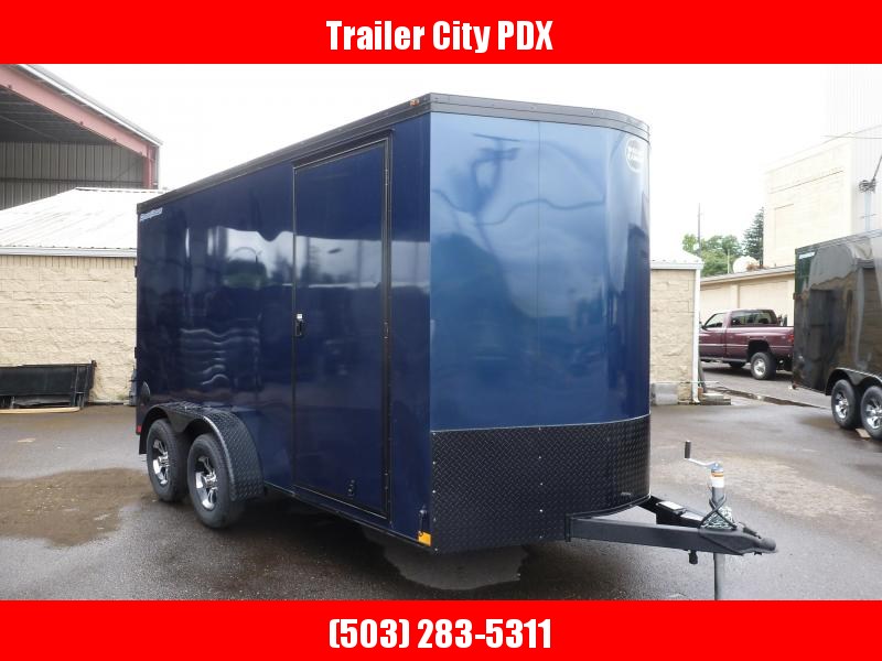 2020 Wells Cargo 7 X 14 7K RAMP V-NOSE INDIGO BLUE Enclosed Cargo Trailer 2020 Wells Cargo 7 X 14 7K RAMP V-NOSE INDIGO BLUE Enclosed Cargo Trailer