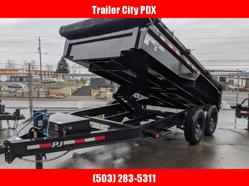 2020 PJ Trailers 14' x 83 in. 14k Low Pro Dump (DL) TRAILER 2020 PJ Trailers 14' x 83 in. 14k Low Pro Dump (DL) TRAILER