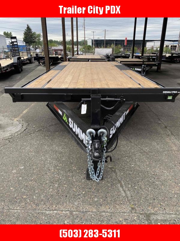 Summit 8.5 X 20 DENALI PRO 14K DECKOVER Flatbed Trailer Summit 8.5 X 20 DENALI PRO 14K DECKOVER Flatbed Trailer