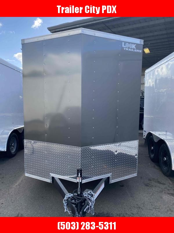 Look Trailers 6 X 12 7K RAMP ENCLOSED Enclosed Cargo Trailer Look Trailers 6 X 12 7K RAMP ENCLOSED Enclosed Cargo Trailer