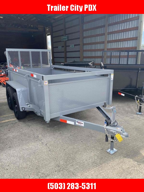 Fabform 5X10 7K DELUXE BOX-RAMP. BRAKES. Utility Trailer Fabform 5X10 7K DELUXE BOX-RAMP. BRAKES. Utility Trailer
