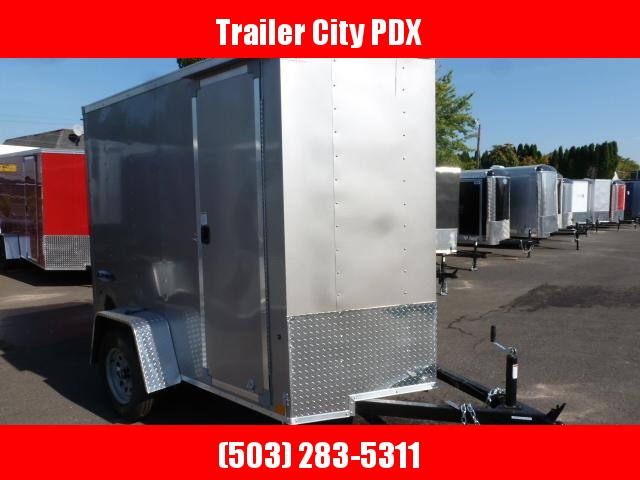 5 X 8 3K CHAMPAGNE ENCLOSED TRAILER WITH SINGLE BACK DOOR! 5 X 8 3K CHAMPAGNE ENCLOSED TRAILER WITH SINGLE BACK DOOR!