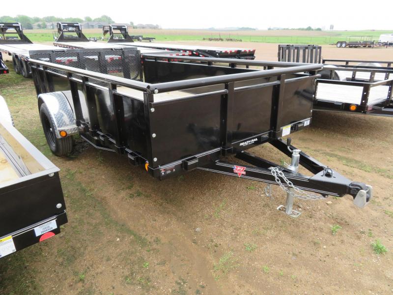 2022 PJ Trailers 12 Solid Side Utility Trailer 2022 PJ Trailers 12 Solid Side Utility Trailer
