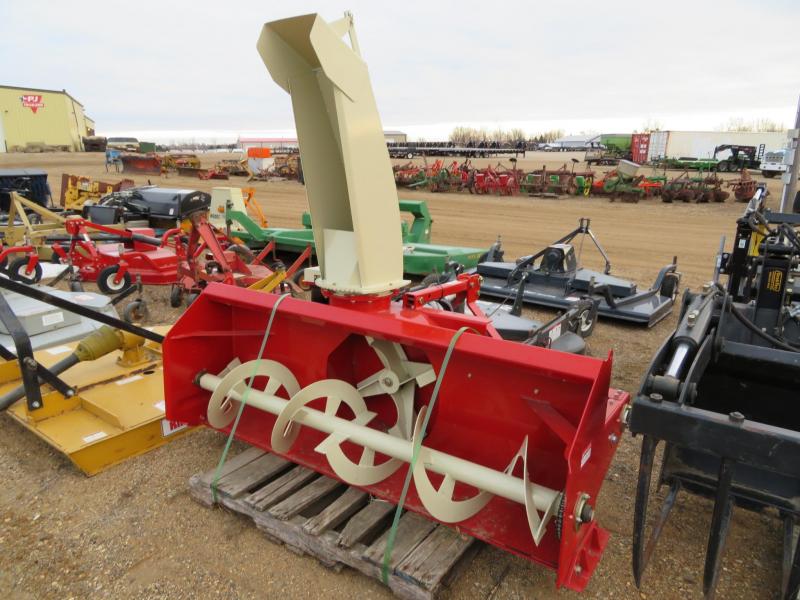 New Farm King 74" 3 Point Snow blower Farm Equipment and Trailer