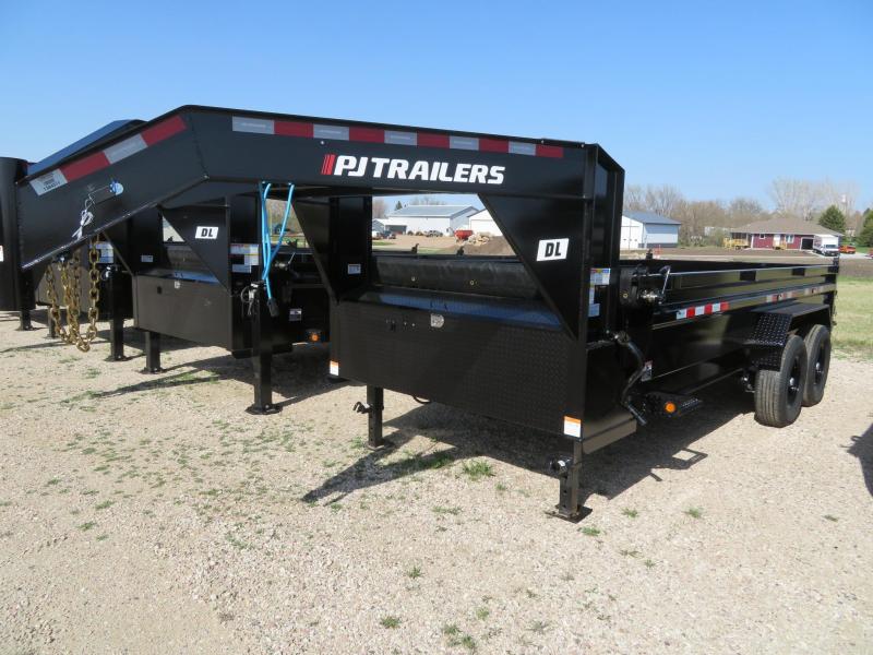 2023 PJ Trailers 14 Low Profile GN Dump Trailer Farm Equipment and